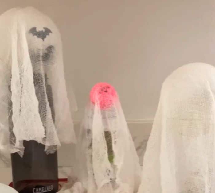 How to make a halloween ghost decoration