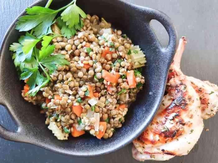 How to cook southern style green lentils