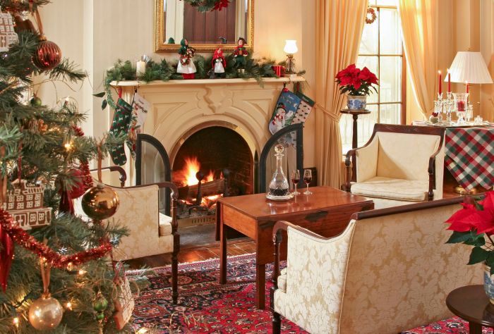 How to decorate for christmas living room