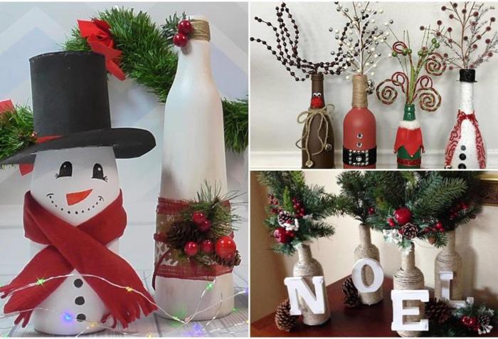 How to make a mantelpiece christmas decoration