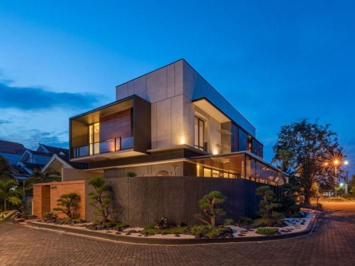 Desain teras rumah jawa sederhana