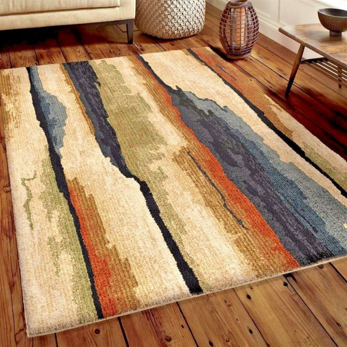 Rugs rug blue area gray large floor modern big bedroom cool