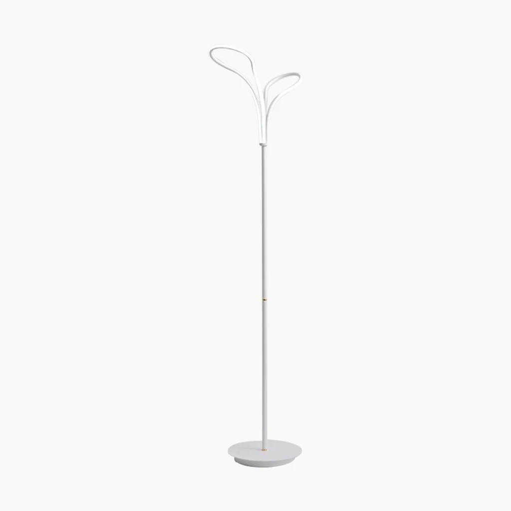 Floor lamp dimmable milan brushed finish led steel firstlight lighting lamps click here secure shopping information