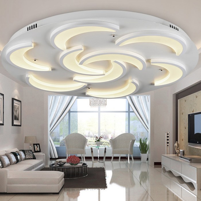 Ceiling modern light lighting led lights fixtures fixture contemporary blocks room rectangle living lamps design ideas white bedroom ultra place